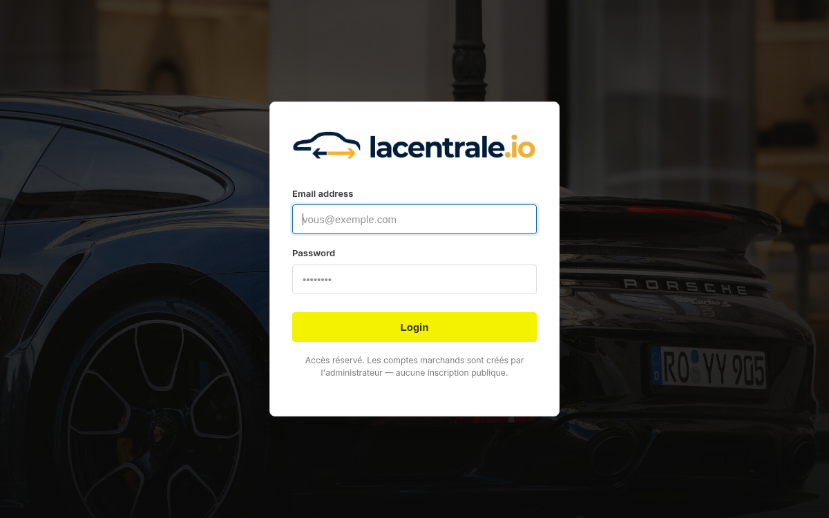 Aperçu de lacentrale.io