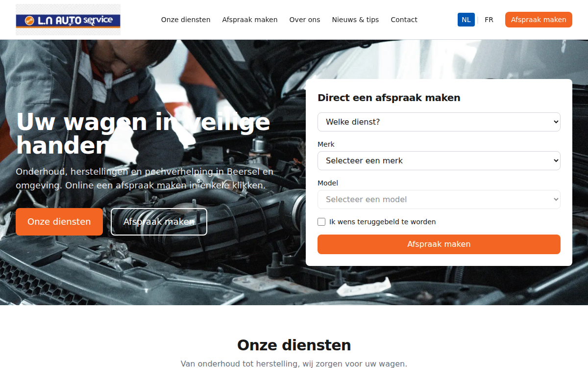 Aperçu de ln-autoservices.be